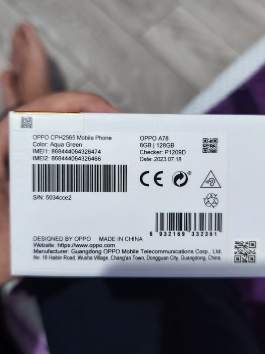 Oppo a 78 perfect funcțional