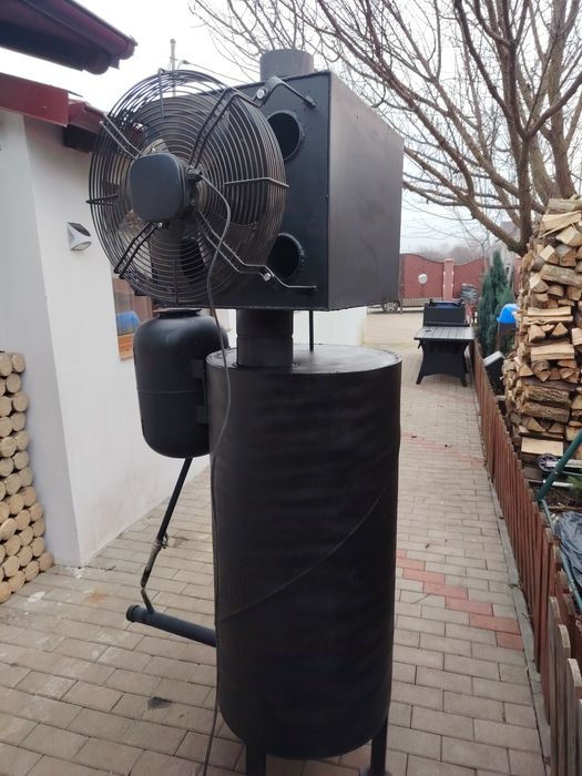 Soba cu arzător pe ulei ars