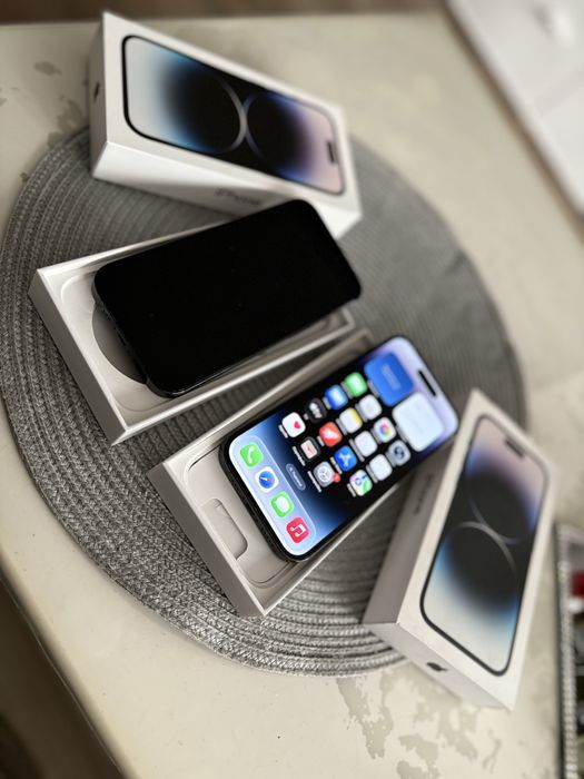 Iphone 14 pro Space Black 256gb 2 броя