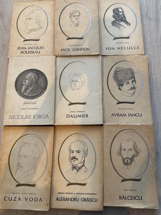 Colectia Oameni de seama, 9 carti Biografii
