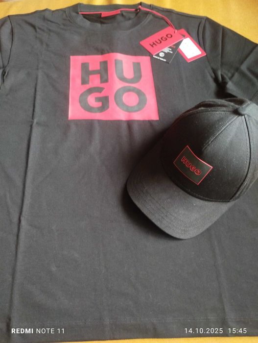 HUGO мъжка тениска и шапка