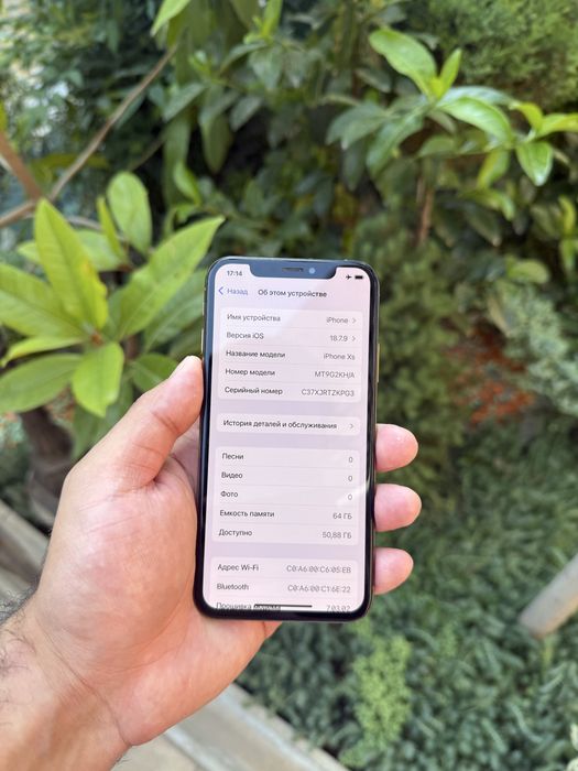 Iphone xs ayfon xs 64gb GOLD sotiladi tel ideal aybi yo face ishlidi