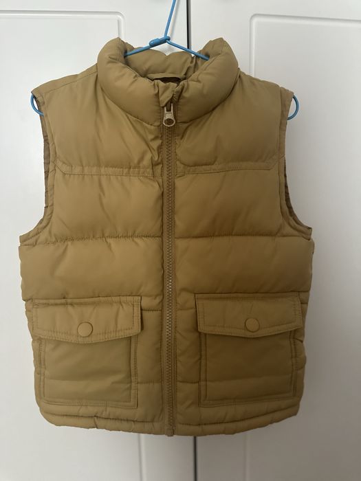 MANGO Kids Детски елек-пухенка – размер 104 см (3-4 г)