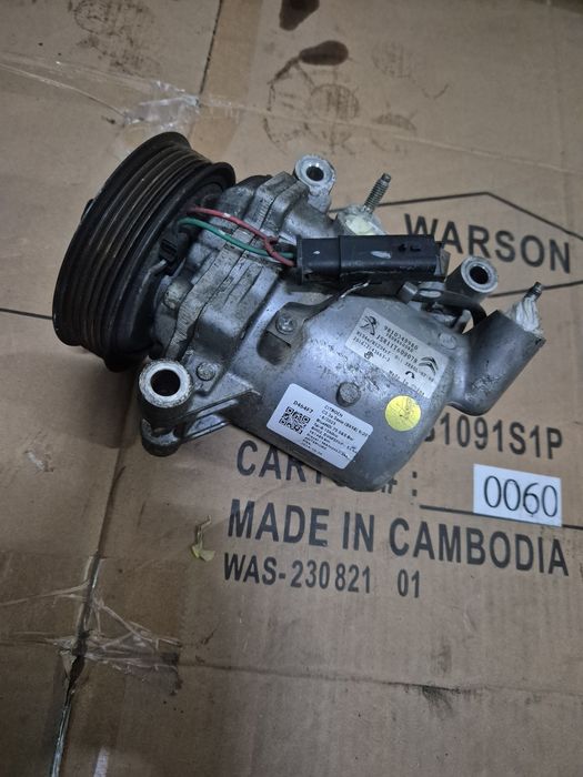 Compresor Ac/Clima Citroen/Peugeot  C3,Berlingo, 208. 1,6D 2015-2021.