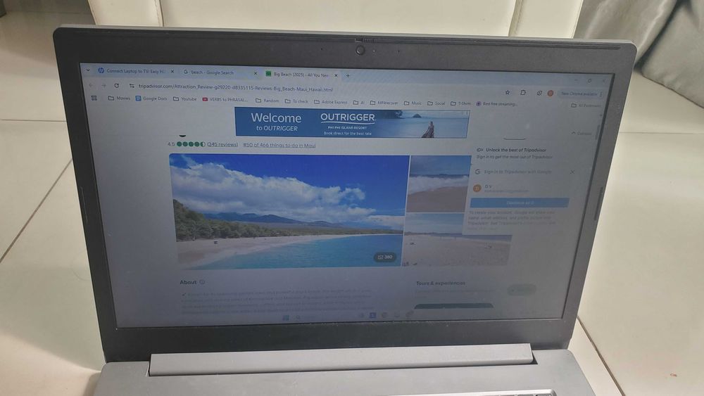 Лаптоп Леново 17 инча i3, SSD 500 gb, оригинален Window 11, като нов
