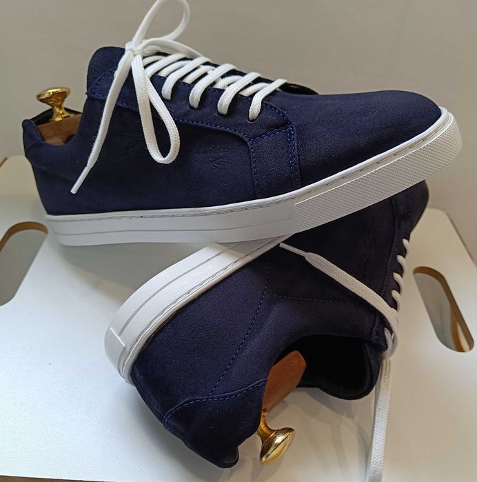 Pantofi sport casual 40 40.5 lucrati manual G. Rizo NOI piele naturala