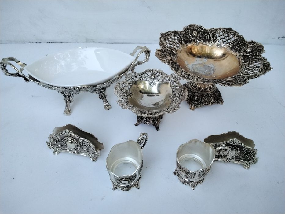 Продается мельхиоровая посуда, б/у