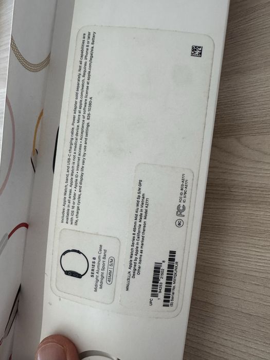 Apple watch series 8 45mm смарта часы