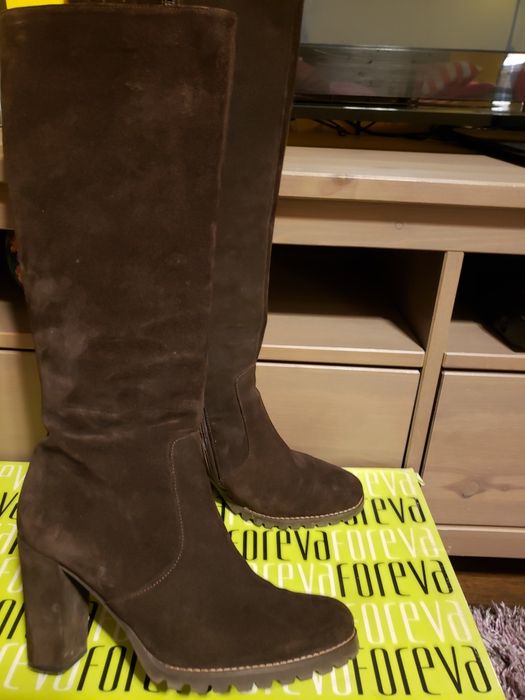 Cizme piele întoarsă 39
