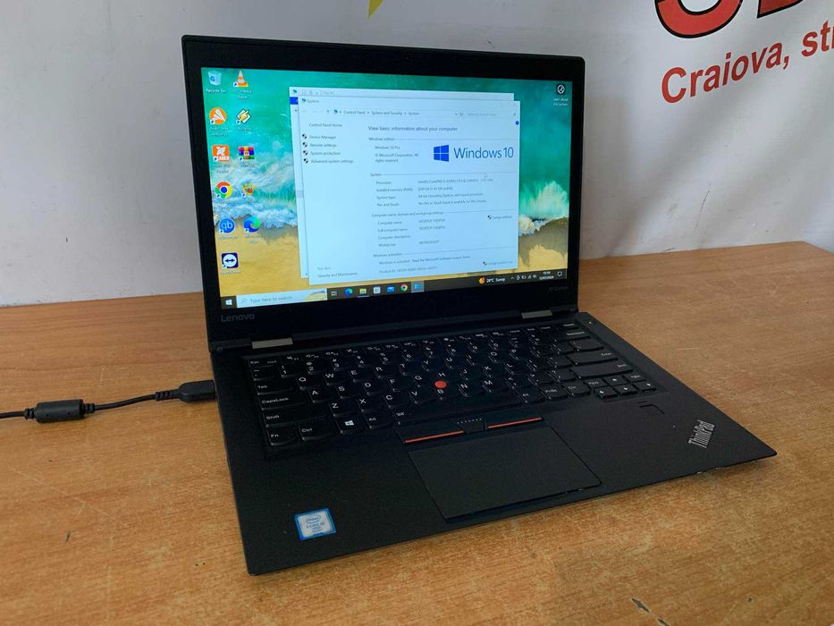 Laptop Lenovo X1 Carbon i5 6300U 2.20ghz,8GB RAM,128GB SSD/Garantie