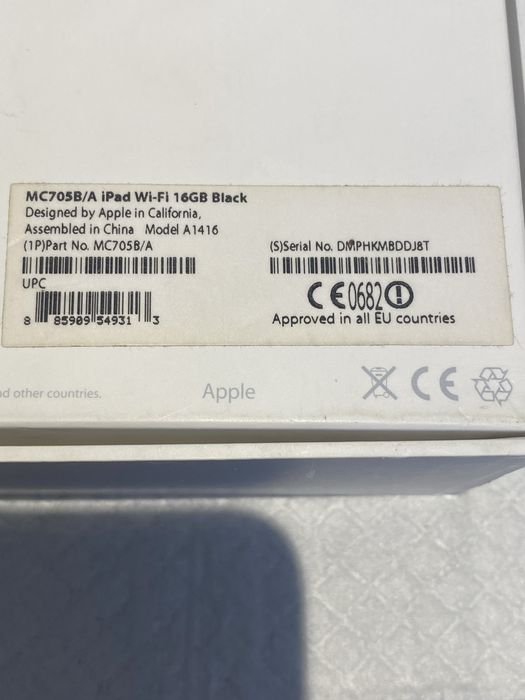 Tableta IPAD 16 Gb memorie