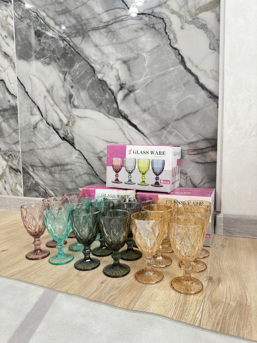 Продам фужеры новые