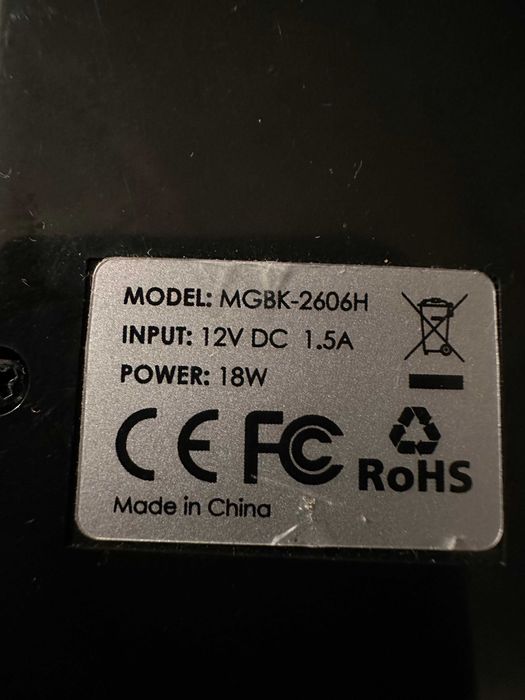 Масажор за гръб шиацу Naipo MGBK-2606H   12V и 220V