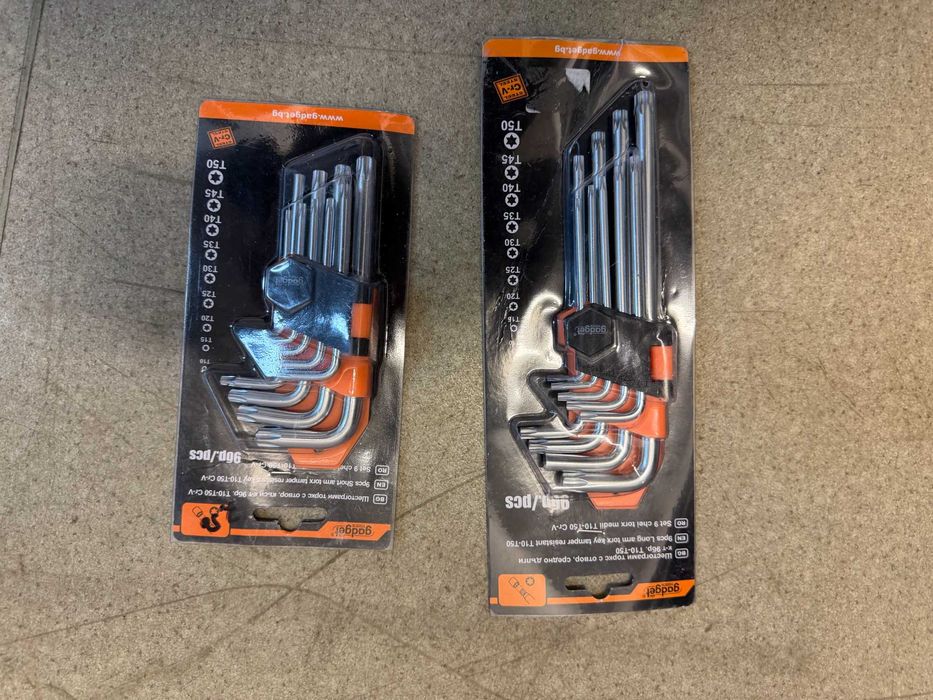 Свредла/Тресчотка/Пили/Клещи/Френски ключ/Шестограми/Ключ  к-т 12бр