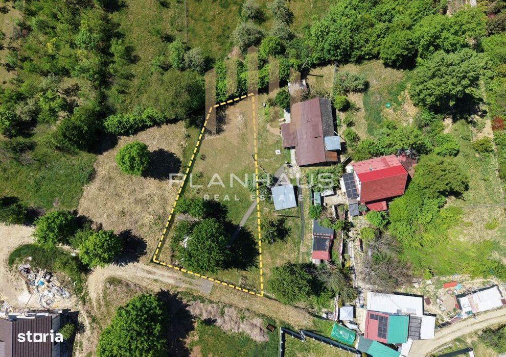 Teren extravilan, potențial de investiție – 825 mp, Valea Borcutului