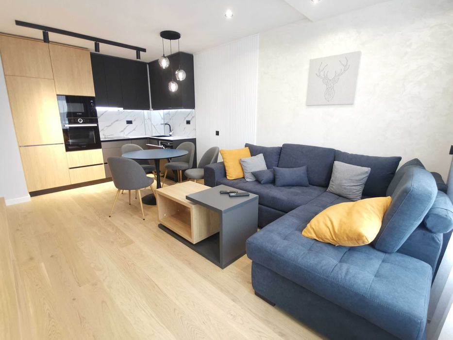 Нов луксозен двустаен под наем кв. Кръстова вада