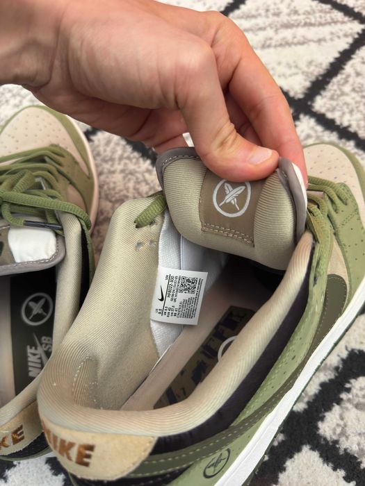 Nike SB Dunk Matcha Marime 43 Low Yuto Horigome Aproape Noi Fara Cutie