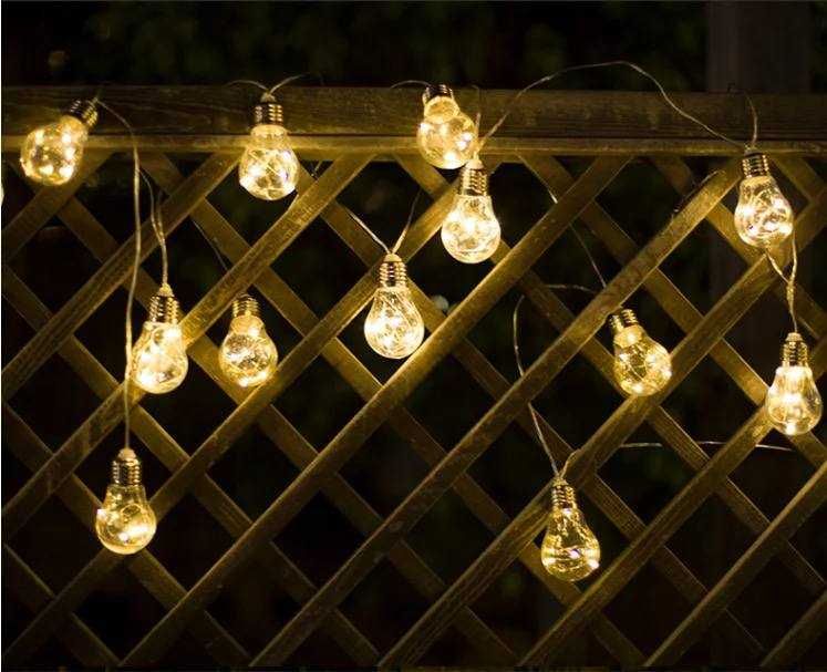 Гирлянды Ретро Лампы 3.5м 10шт для Бара и Кафе