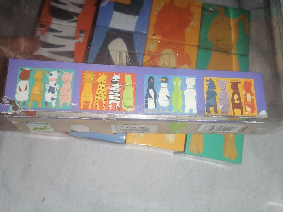 Дървена торта + кубчета