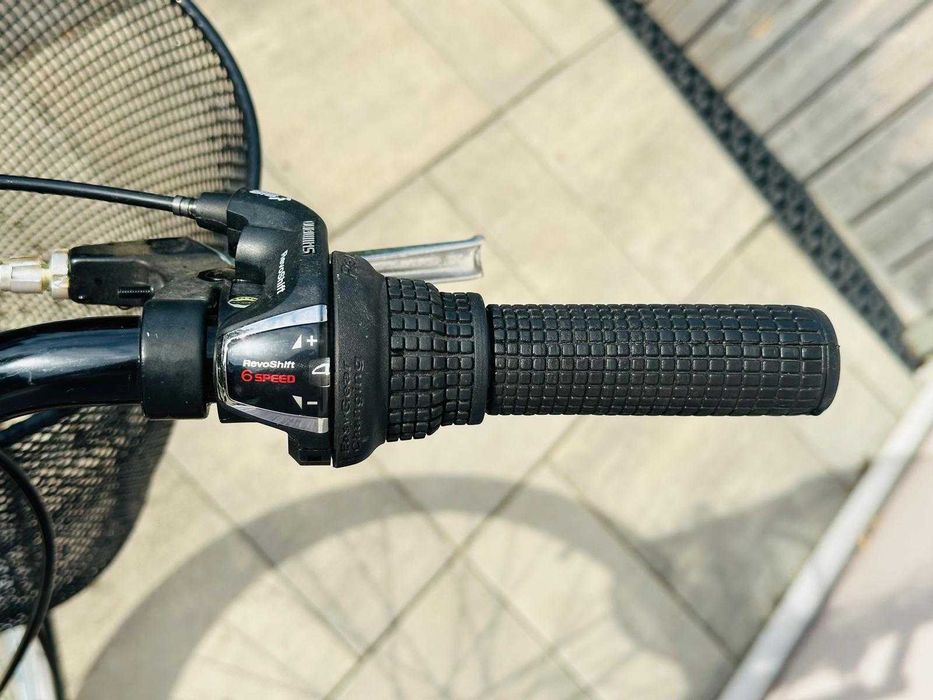 BICICLETA DAMA NEUZER TREKKING Cadru si Furca din otel 26'' Rosu Rubin Stare IMPECABILA