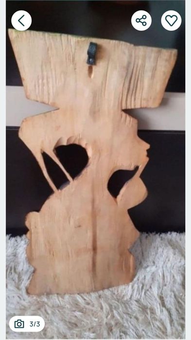Tablou vitange figurina