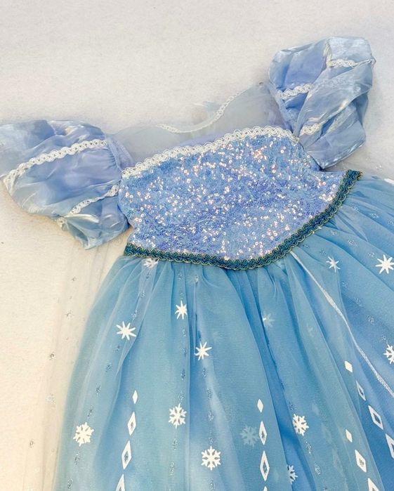 Платье Эльзы с аксессуарами