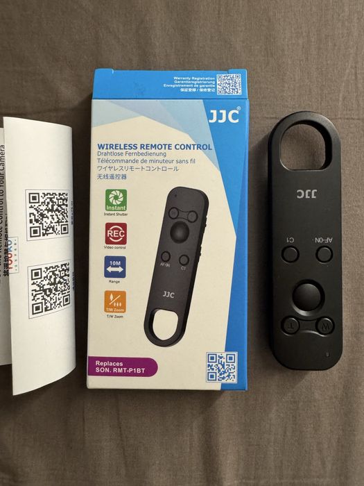 Telecomandă Bluetooth JJC RMT-P1BT pentru camere Sony