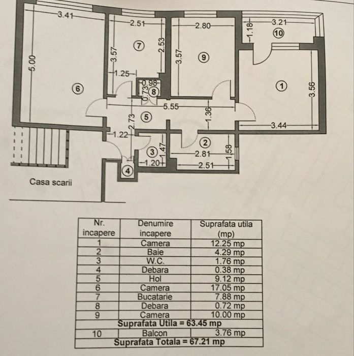 Vand Apartament 3 camere / Euromaterna / Renovat Complet