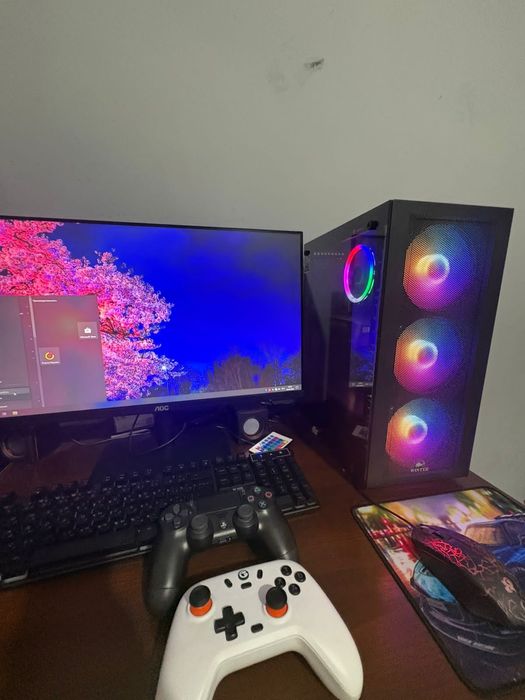 Компьютер с креслом джостик полный комплект