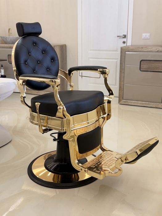 Scaun Barber Gold sau scaun frizerie