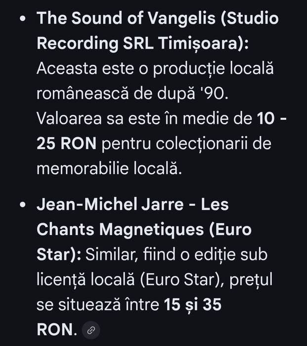 Casete audio- Vangelis și Jean-Michel Jarre