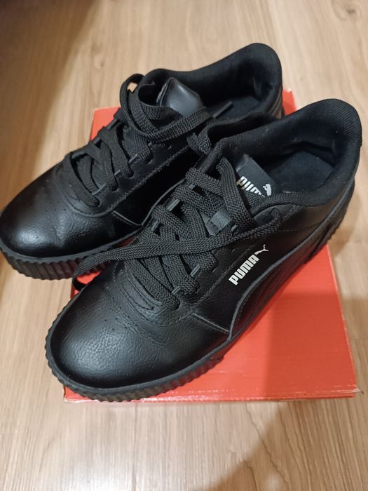 Маратонки PUMA -естествена кожа