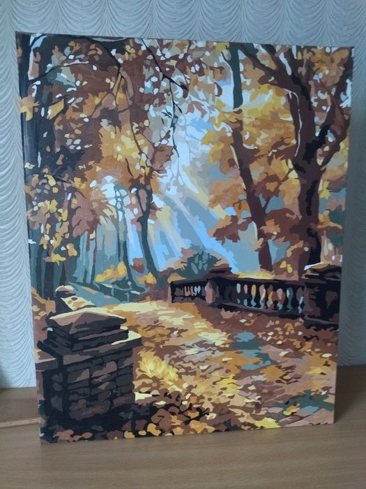 Картина  по номерам