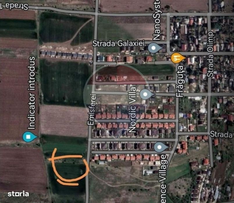 Teren 2750 mp/Strada 13 Decembrie,Bragadiru