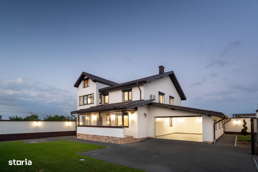 Casa premium de vanzare in Adunatii Copaceni – 326 mp utili, 492 mp