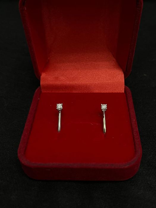 Серьги с бриллиантами