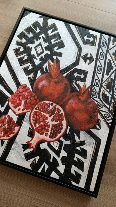 Картина Гранаты. Интерьерная картина