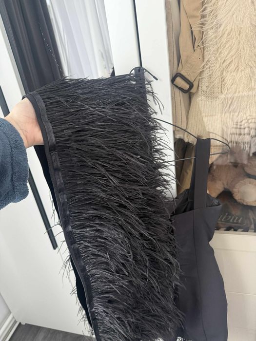 Rochie eleganta + sal pene naturale