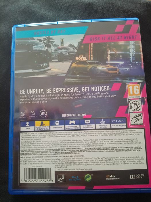 Vând jocuri PS4 NFS,GTA