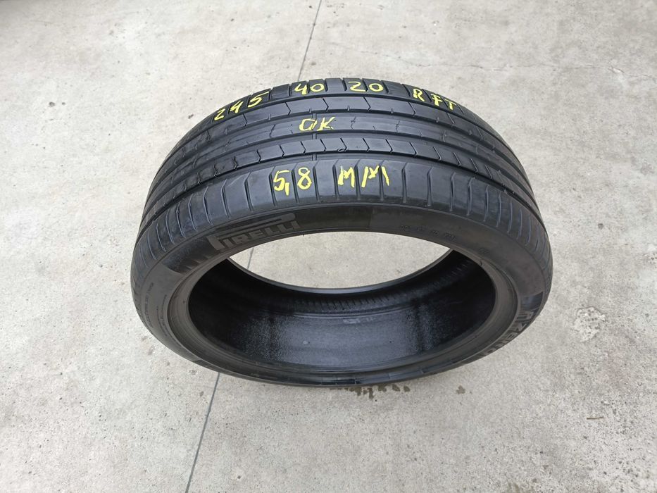 O anvelopa de vara 245 40 20 pirelli p zero pz4 run flat 5,8 mm