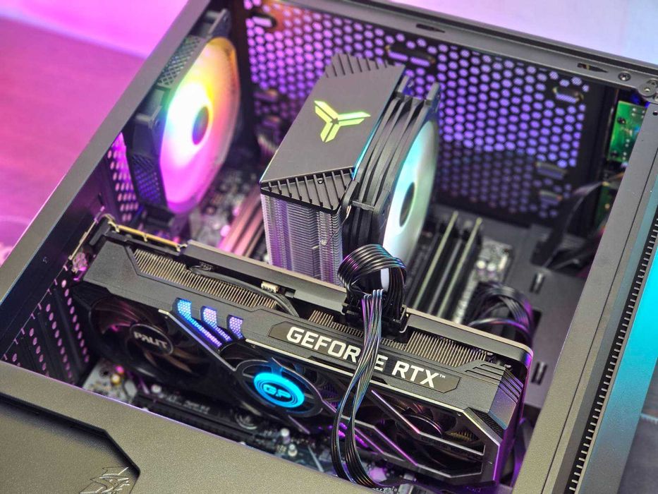 RTX 5060/Ryzen 7-5700X/RAM 32GB/SSD 1TB/Чисто Нов+Гаранция!