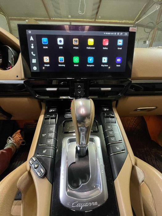 Navigatie Android Porsche Cayenne CarPlay , Android Auto