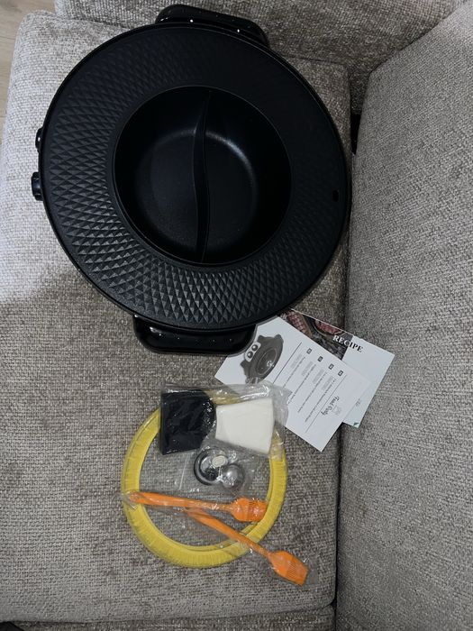 Grătar Electric și Hot Pot 2 în 1 Food Party – Nou, accesorii incluse