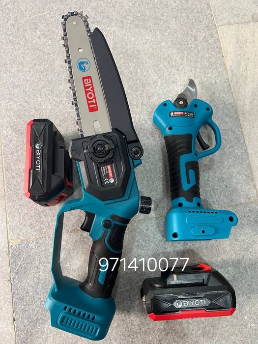 Кусторез, секатор, пила аккумуляторная, высоторез
