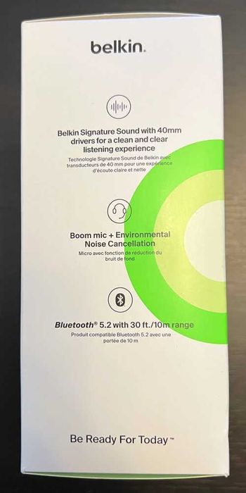 Căști Belkin Wireless +Fir Microfon - 65h Baterie – Office Call Center