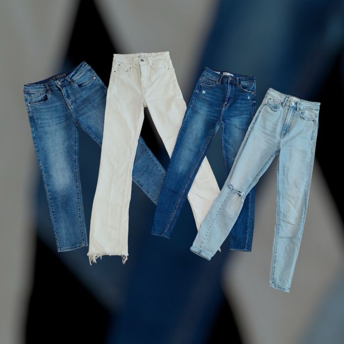 Дамски дънки - различни видове и размери