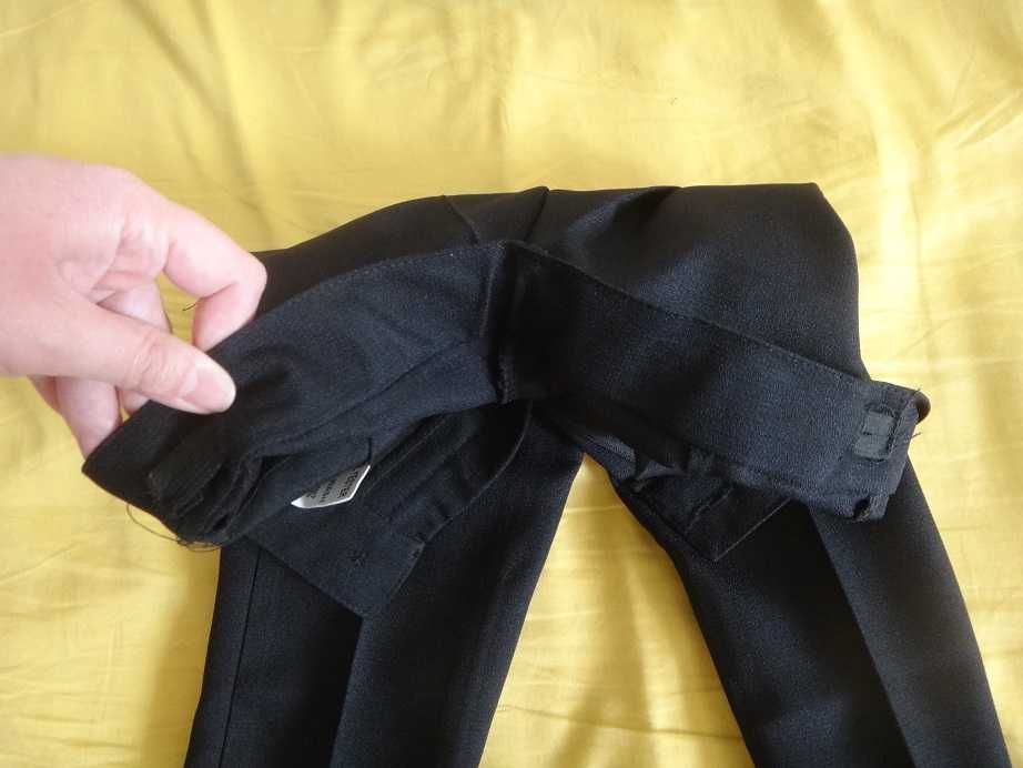 Нов Детски официален черен костюм от 3 части, размер 104-110см,за 4-5г