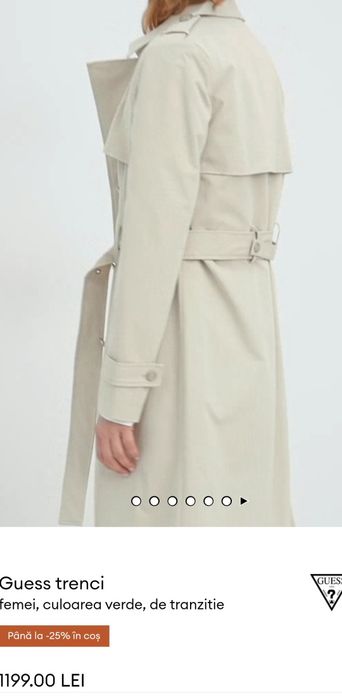 Trenci Guess  nou cu eticheta