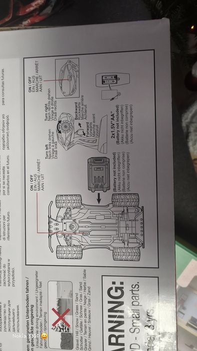 Masina rc scara 1.12 skill cu telecomanda