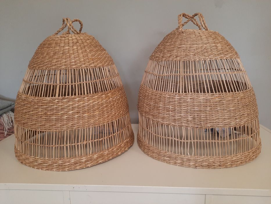 Abajur lustra natur 36cm